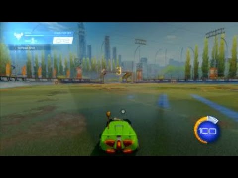 Rocket League sortof a ground pinch