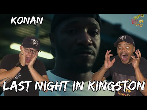 KONAN WENT IN LIKE A M*THA F#CK3R!!  | Americans React to Krept & Konan - Last Night In Kingston