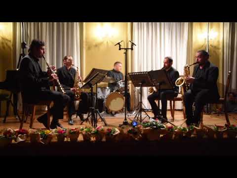 QuadriSound Saxophone Quartet - Celtic Suite - Third Movement - Ceilidh