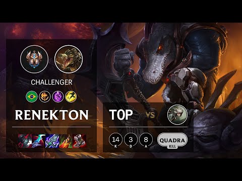 Renekton Top vs Camille - BR Challenger Patch 10.23