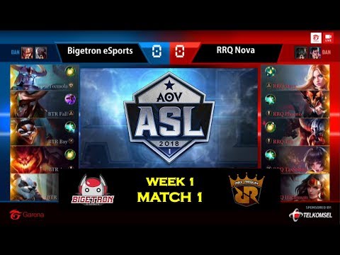 ASL 2018 Season 1 Week 1 - BIGETRON ESPORT VS RRQ (Match 1)