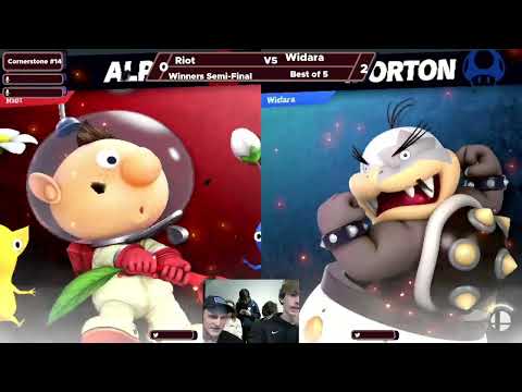 Riot (Olimar) vs Widara (Bowser Jr.) -  Winners Semi-Final  - Cornerstone #14