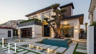 Inside a $15,500,000 Beachfront Villa on The Palm, Dubai with Spectacular Infini
