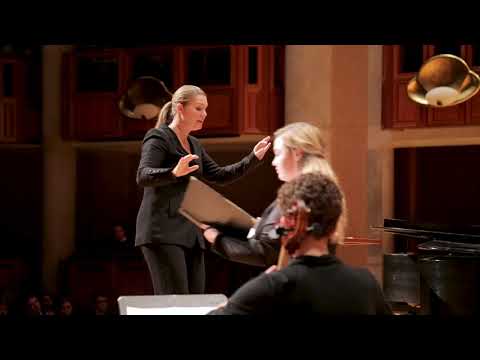 Conductor Catherine Sailer - DU Lamont Women's Chorus - "O Antiqui Sancti"