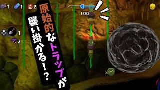 【みんなでワイワイ!スペランカー】落石注意！？転がる岩を回避せよ！【マルチ】【双子実況】