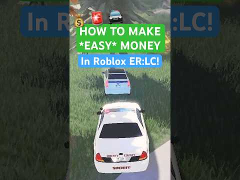 How To MAKE EASY MONEY IN ERLC On #Roblox 🤑