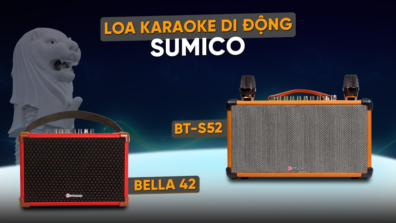 video Loa Karaoke Di Động Sumico BT-S52 Chính Hãng 0