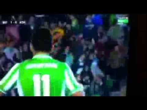 Gol de Rubén Castro al Bilbao en Copa del Rey