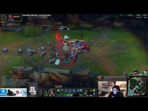 S7 Ranked Gameplay   Dyrus as Olaf vs Kennen Top