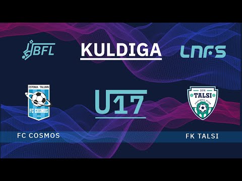 FC Cosmos - FK Talsi. BFL U17 Kuldiga, Latvia