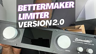 Video thumbnail for Bettermaker Mastering Limiter 2.0 // Unboxing & First Impressions by Moog Mastering