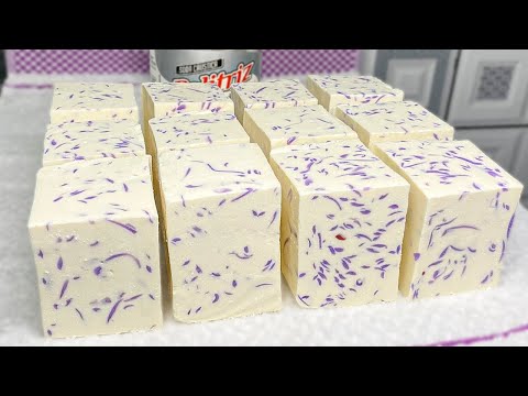HOMEMADE BAR SOAP WITH 2 LITERS OF OIL
