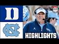 Duke Blue Devils Vs North Carolina Tar Heels Full Game Highlights ESPN College Football