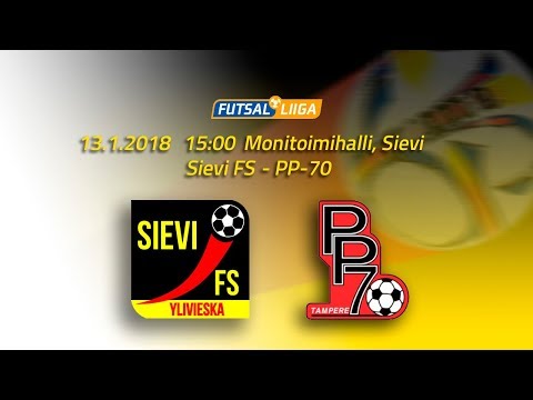 13.1.2018 Sievi FS vs. PP-70 klo 15.00 Futsal Liiga