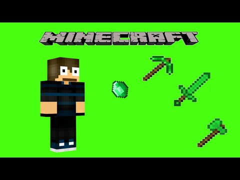 If emerald tools existed (minecraft machinima)