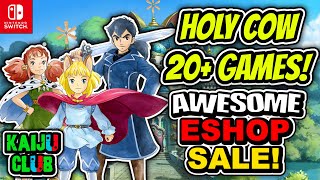 AWESOME Nintendo Switch EShop Sales AVAILABLE NOW! NEW DISCOUNTS & FREE GIVEAWAY!