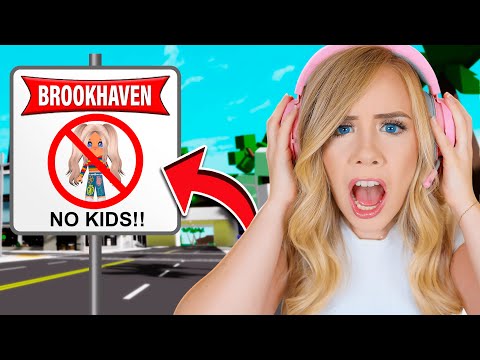 Kids Were BANNED From This Side Of BROOKHAVEN…
