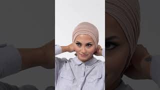 2 Pieces Double Stretch Turban (Snap Button)
