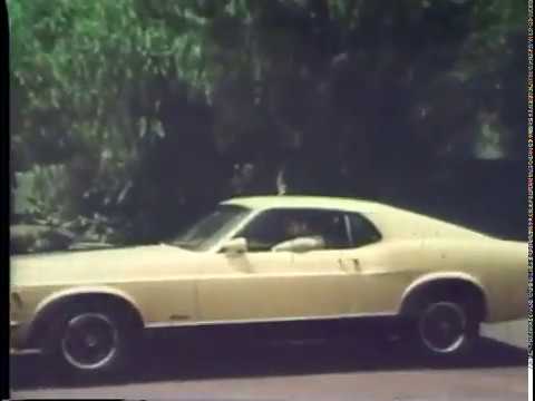 1970 Ford Mustang Mach 1 Commercial