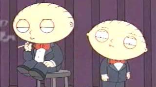 Family Guy   Stewie singing 'Rocket Man' William Shatner parody  funny!
