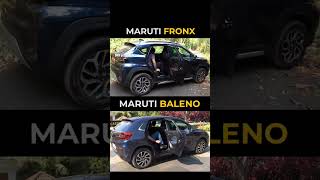 Download lagu Baleno v/s FRONX 2023 compare 🔥rear seat 💫 #shorts #video 🤑 mp3