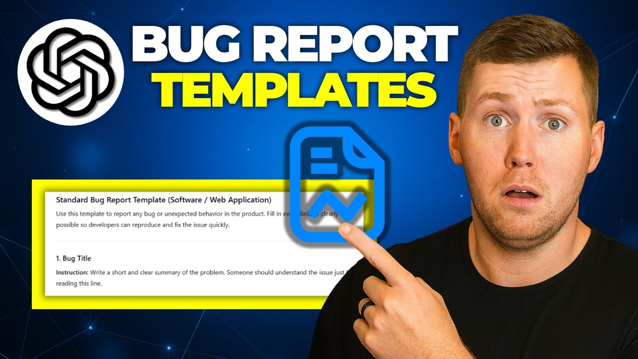 How to Use ChatGPT for Bug Report Templates - Tutorial