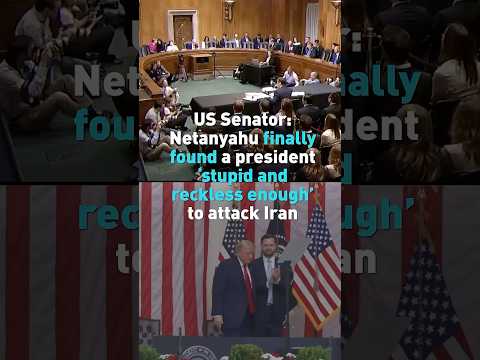 US Senator: Netanyahu finally found a US president 'stupid and reckless enough