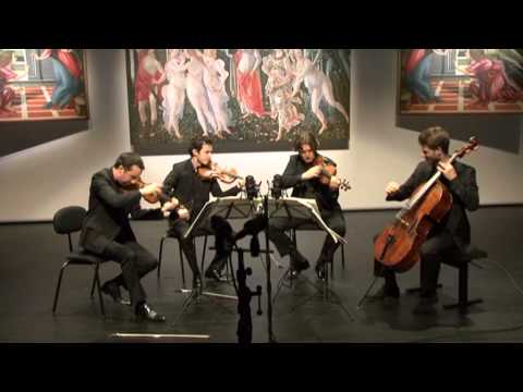 Quatuor Ebène : Bela Bartok  String quartet Nr. 4 C-major Sz 91