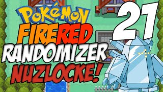 Pokemon Fire Red Randomizer Nuzlocke Part 21 - 8th Gym & Victory Road