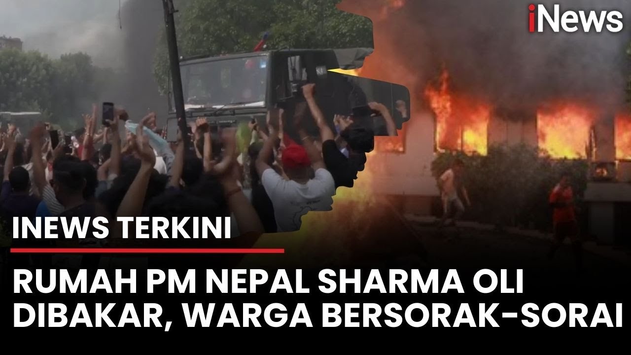 Demo Rusuh di Nepal, Rumah Perdana Menteri & Gedung Parlemen Dibakar | iNews Terkini (10/9)