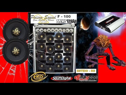 CD - Poison  Sound & F - 100 Treme Terra ( Esteio - RS )