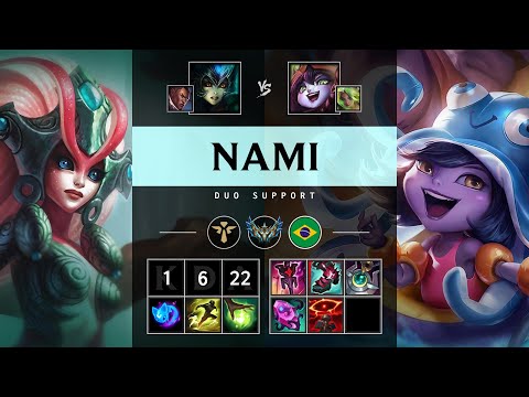 Nami Support vs Lulu - BR Challenger Patch 25.12