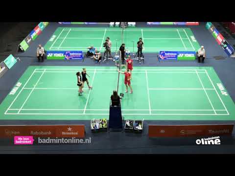 2018 - Matchpoint Selena Piek and Cheryl Seinen in Yonex Dutch Open 2018 semifinal women's doubles