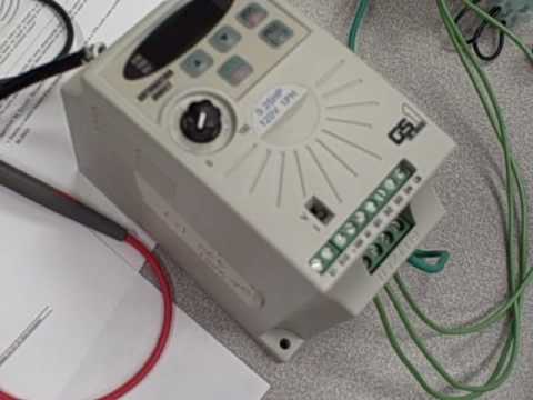Variable-frequency drive (VFD) ground lead check