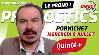 emission video des courses turf pmu du Mercredi 8 juillet 2026