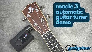Roadie 3 automatic guitar tuner demo