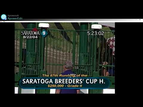 Saratoga Breeders Cup 2004 Evening Attire Defeats Funnycide