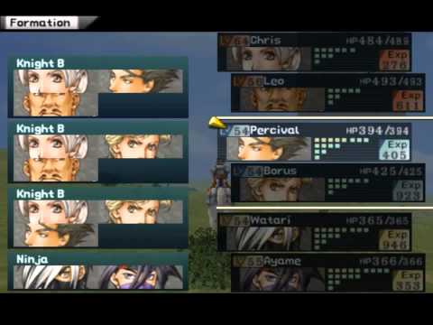 Let's Play "Suikoden III"! Bonus Video B - Combo Attacks!