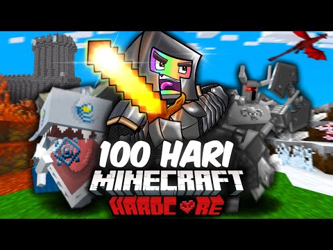 100 Days in Medieval Minecraft... but can I survive?