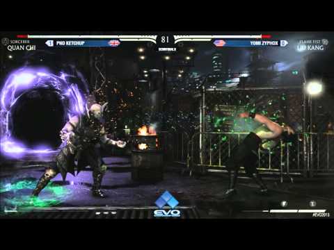 Evo 2015 - MKX: PND Ketchup vs YOMI Zyphox