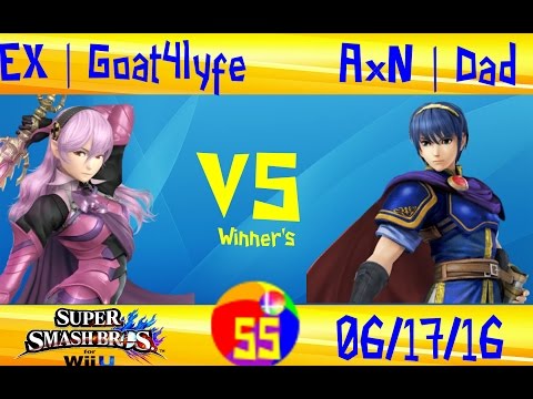 Smashin' Summer! Smash 4 - EXG | Tentatek (Corrin) vs AxN | Dad (Marth) Winners R1