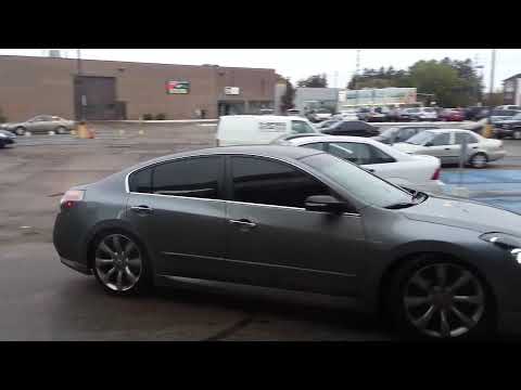 2007 Nissan Altima lowered on D2 Coilovers