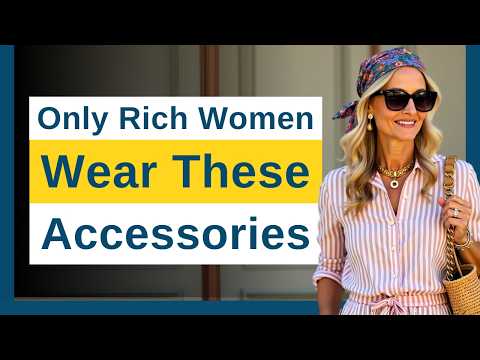 With These 6 ACCESSORIES, Women Over 50 Are Being MISTAKEN for SOCIALITES