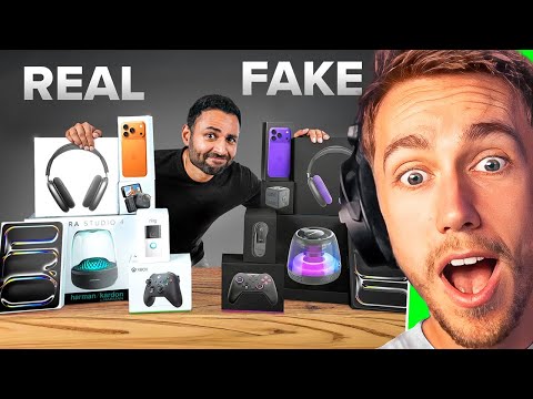 Miniminter Reacts to REAL vs FAKE Tech