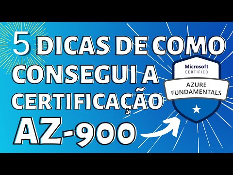 [AZ900 de graça foi Descontinuado pela MS] 5 Dicas de como consegui minha certificação AZ-900