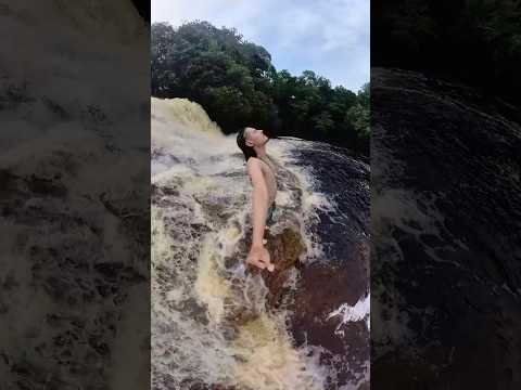 Amazonic Waterfall in Brazil #presidentefigueiredo #amazonas #brasil #waterfall