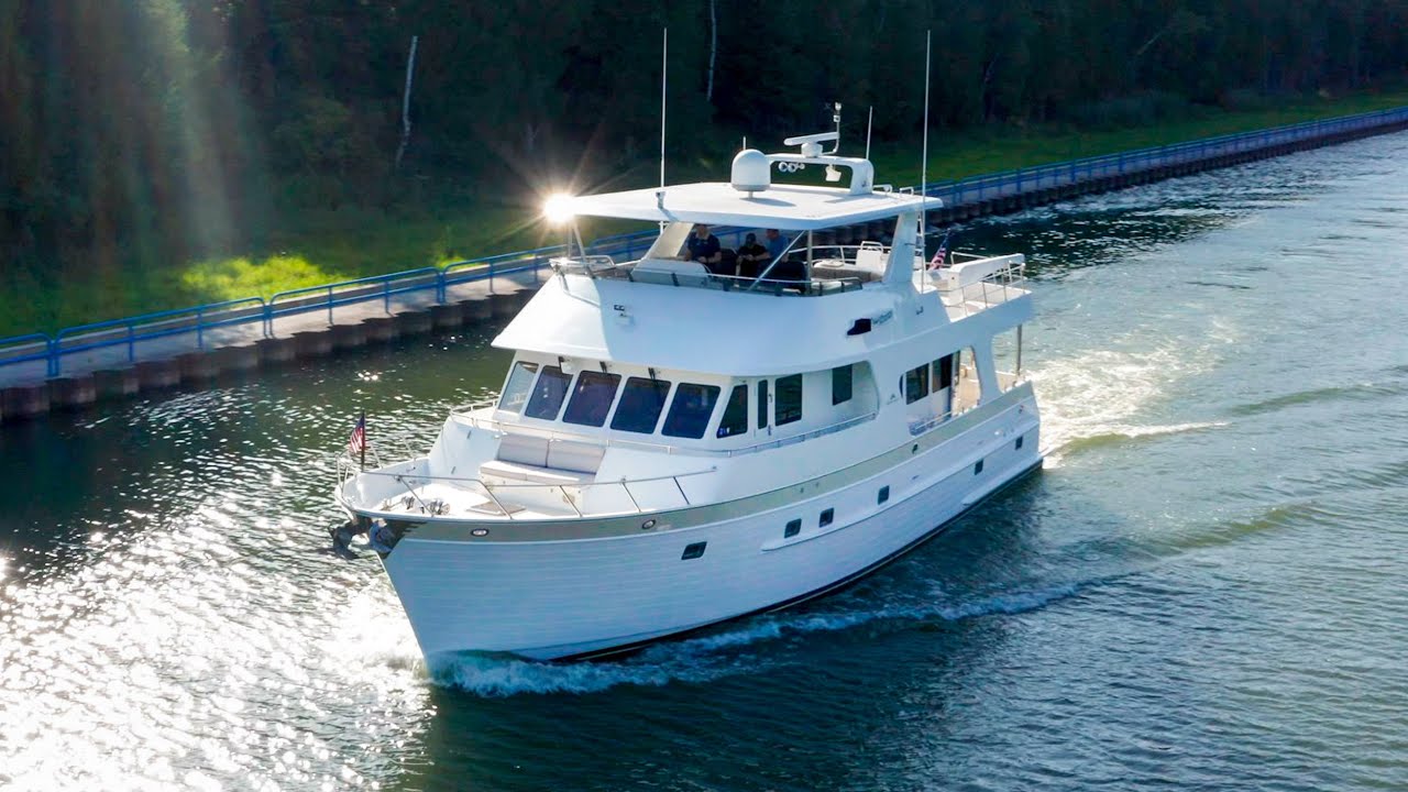 Outer Reef 650 Raised Pilothouse - Yacht Tour
