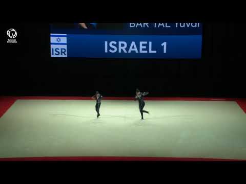 Harel AHARONI & Yuval BAR TAL (ISR) - 2021 European Age Group Champions, 12 - 19 Women's Pair