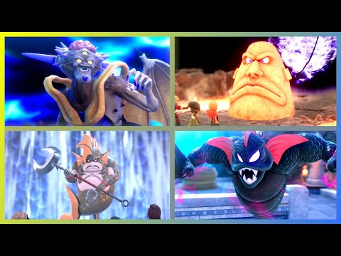 Dragon Quest 7 Reimagined: All Bosses (Full Fights) 4K