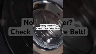 Washer Making This Noise? Check Your Drive Belt!